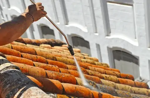 Nettoyage de toitures - Plomodiern